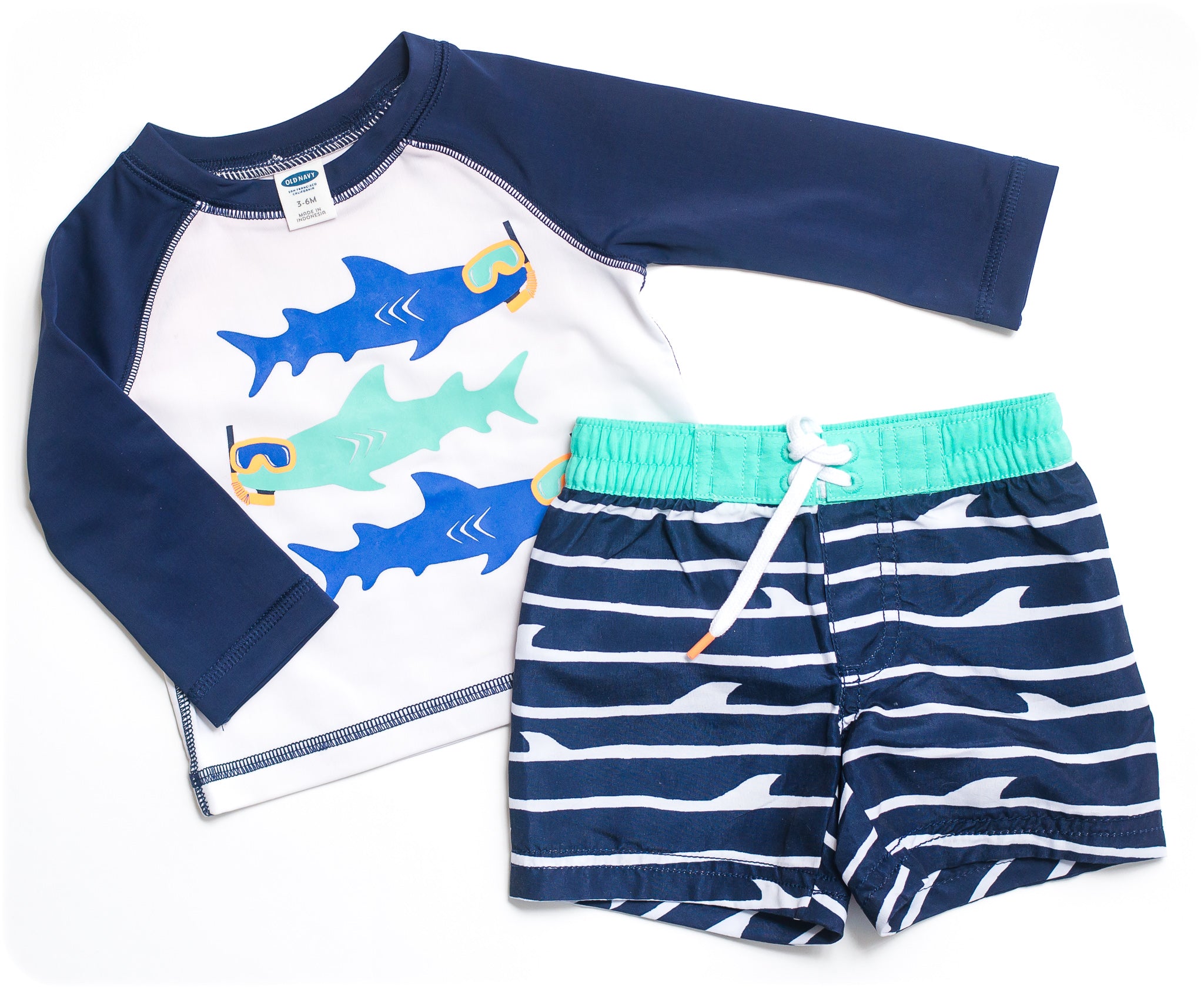 OLD NAVY - 3-6 MOIS (2 PIÈCES)