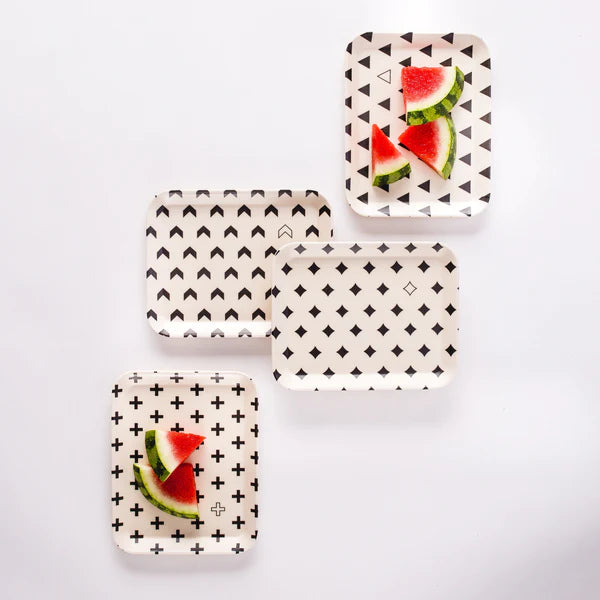 YOUNG LUX - 4 ASSIETTES STYLÉES